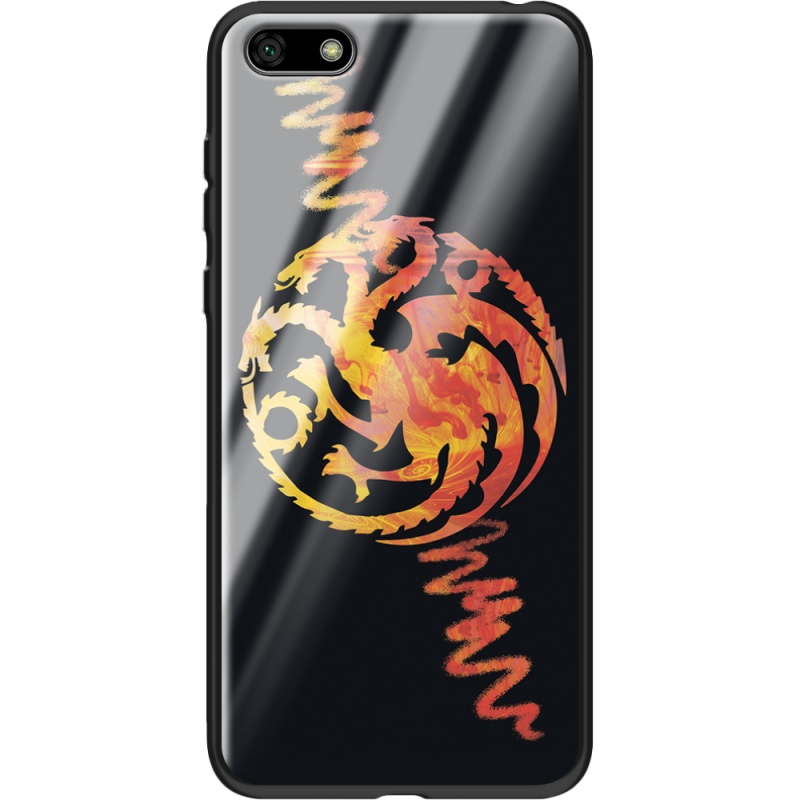 Защитный чехол BoxFace Glossy Panel Huawei Y5 2018 / Honor 7A Dragons Thrones