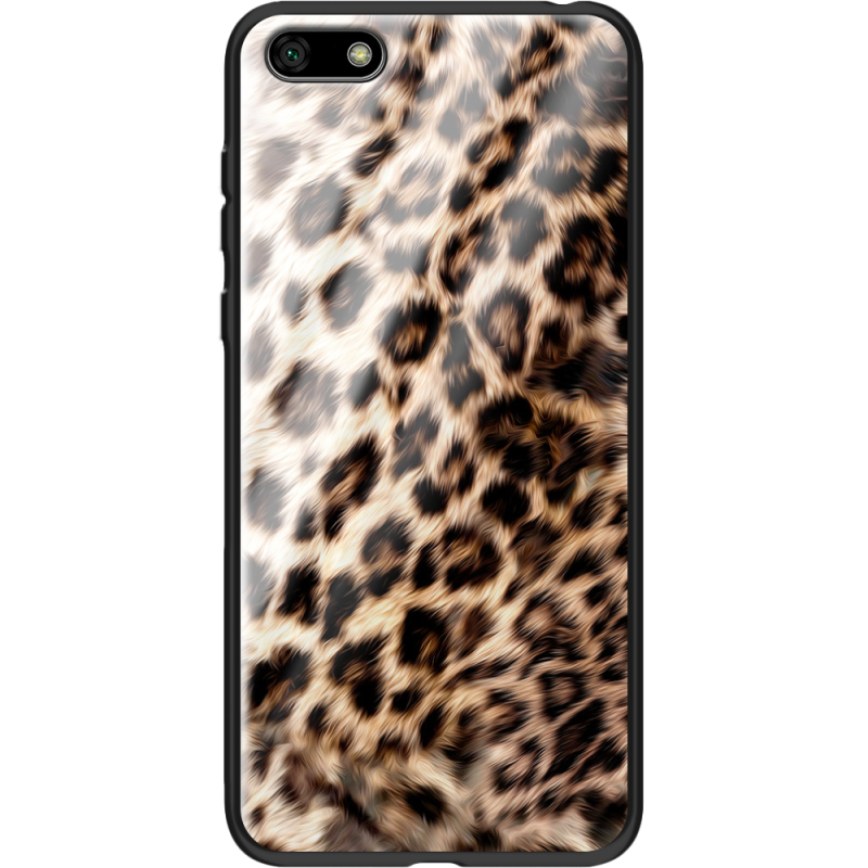 Защитный чехол BoxFace Glossy Panel Huawei Y5 2018 / Honor 7A Leopard Fur