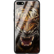 Защитный чехол BoxFace Glossy Panel Huawei Y5 2018 / Honor 7A Tiger