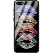 Защитный чехол BoxFace Glossy Panel Huawei Y5 2018 / Honor 7A Lips