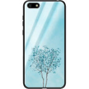 Защитный чехол BoxFace Glossy Panel Huawei Y5 2018 / Honor 7A Blue Tree