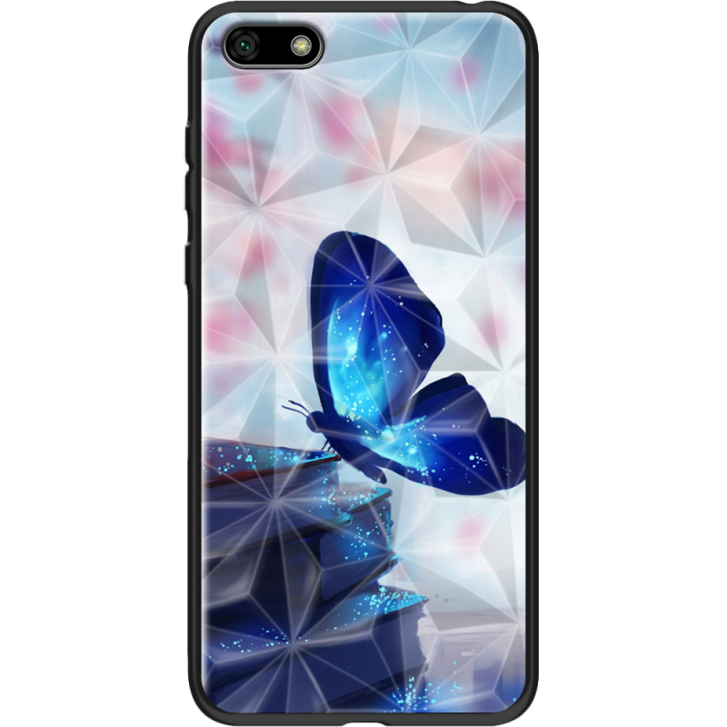 Чехол Prizma Uprint Huawei Y5 2018 / Honor 7A Blue Butterfly