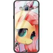 Защитный чехол BoxFace Glossy Panel Samsung Galaxy J3 2016 My Little Pony Fluttershy
