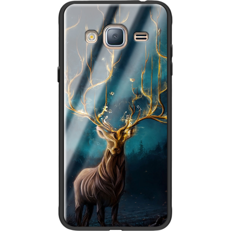 Защитный чехол BoxFace Glossy Panel Samsung Galaxy J3 2016 Fairy Deer