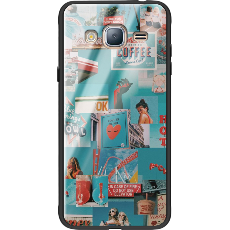 Защитный чехол BoxFace Glossy Panel Samsung Galaxy J3 2016 