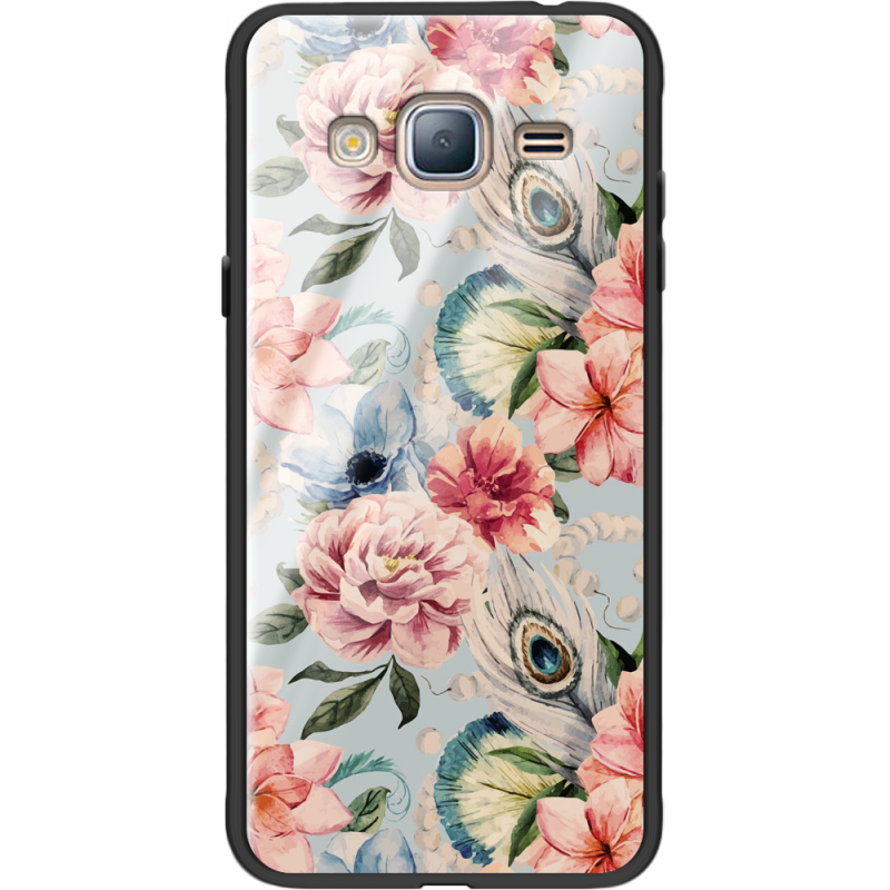 Защитный чехол BoxFace Glossy Panel Samsung Galaxy J3 2016 Rosy