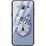 Защитный чехол BoxFace Glossy Panel Samsung Galaxy J3 2016 Wolfie