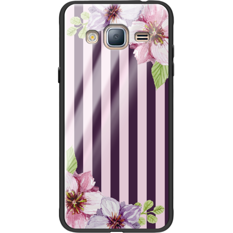 Защитный чехол BoxFace Glossy Panel Samsung Galaxy J3 2016 Purple Fantasy