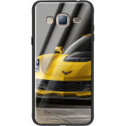 Защитный чехол BoxFace Glossy Panel Samsung Galaxy J3 2016 Corvette Z06