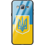 Защитный чехол BoxFace Glossy Panel Samsung Galaxy J3 2016 Герб України