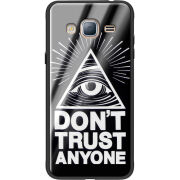 Защитный чехол BoxFace Glossy Panel Samsung Galaxy J3 2016 Dont Trust Anyone