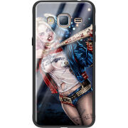 Защитный чехол BoxFace Glossy Panel Samsung Galaxy J3 2016 Harley Quinn
