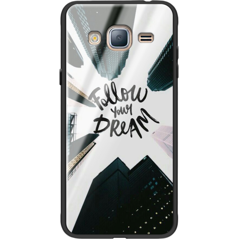 Защитный чехол BoxFace Glossy Panel Samsung Galaxy J3 2016 Follow Dream