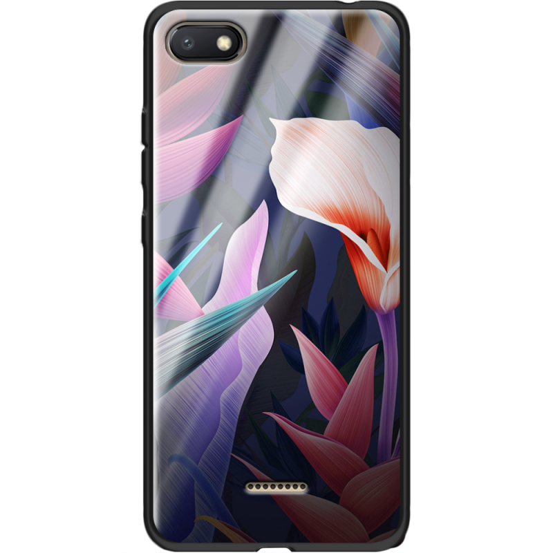 Защитный чехол BoxFace Glossy Panel Xiaomi Redmi 6A Calla Flower