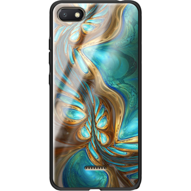 Защитный чехол BoxFace Glossy Panel Xiaomi Redmi 6A Blue Abstraction