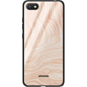 Защитный чехол BoxFace Glossy Panel Xiaomi Redmi 6A Delicate Marble