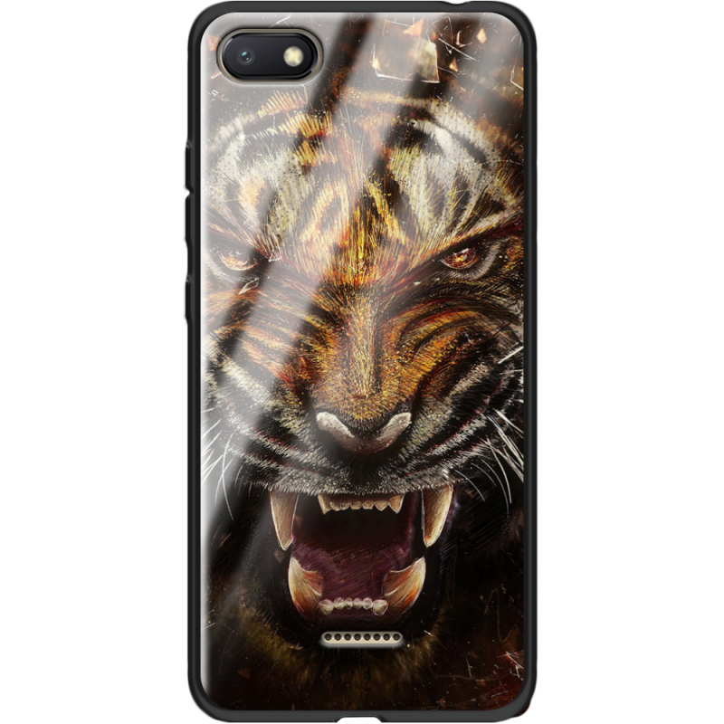 Защитный чехол BoxFace Glossy Panel Xiaomi Redmi 6A Tiger