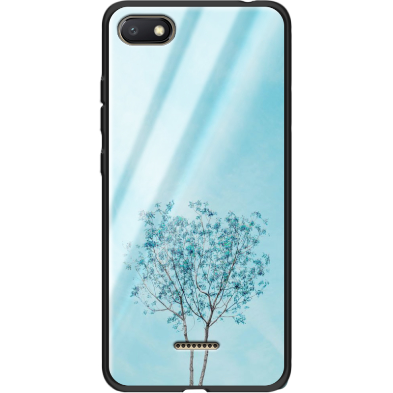 Защитный чехол BoxFace Glossy Panel Xiaomi Redmi 6A Blue Tree