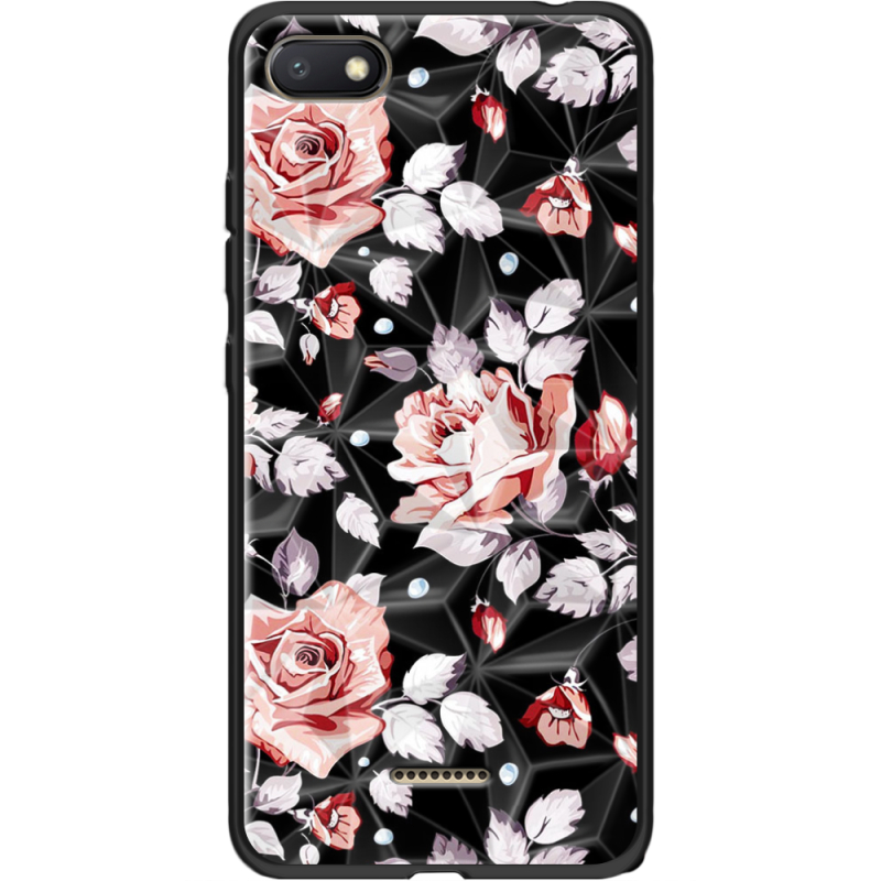 Чехол Prizma Uprint Xiaomi Redmi 6A Roses on Black