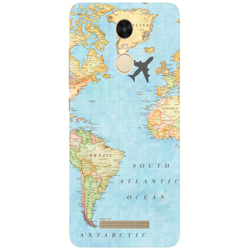 Чехол Uprint Xiaomi Redmi Note 3 / Note 3 Pro Карта