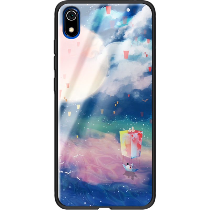 Защитный чехол BoxFace Glossy Panel Xiaomi Redmi 7A Dreamy Clouds