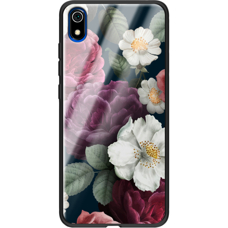 Защитный чехол BoxFace Glossy Panel Xiaomi Redmi 7A Peonies