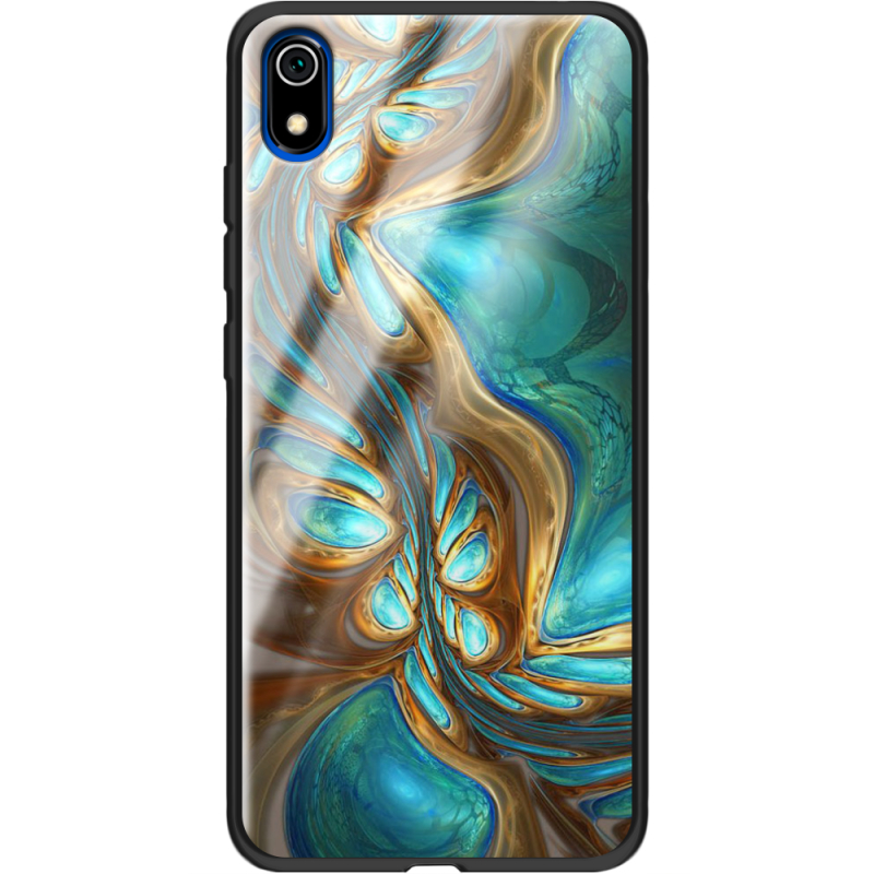 Защитный чехол BoxFace Glossy Panel Xiaomi Redmi 7A Blue Abstraction