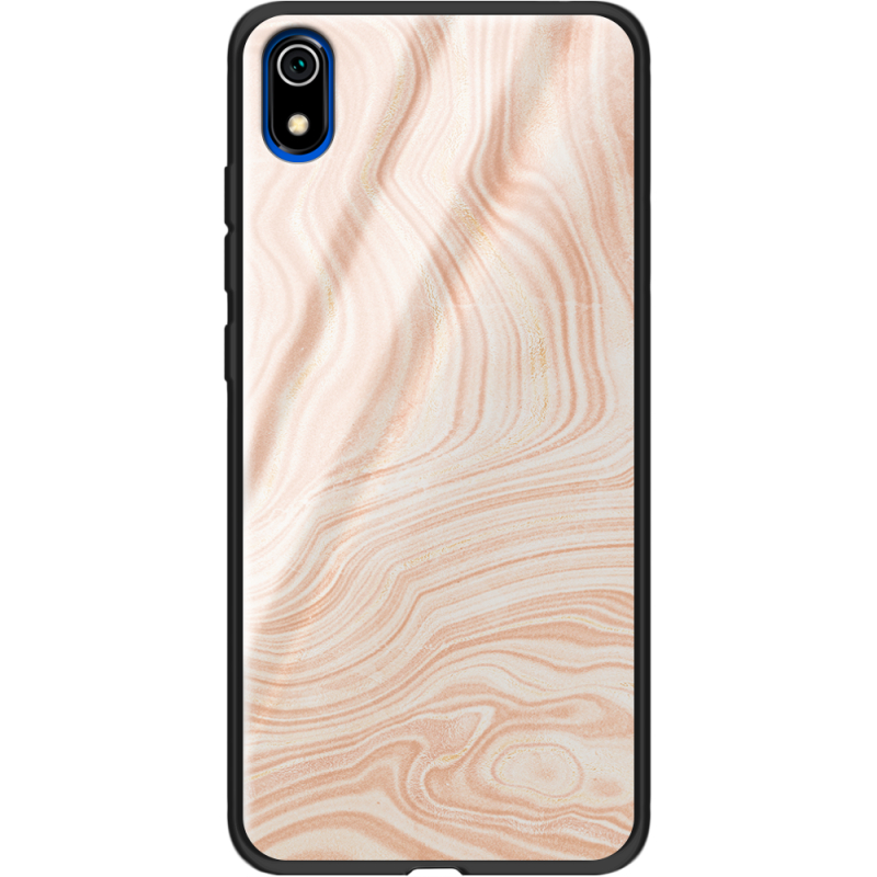 Защитный чехол BoxFace Glossy Panel Xiaomi Redmi 7A Delicate Marble