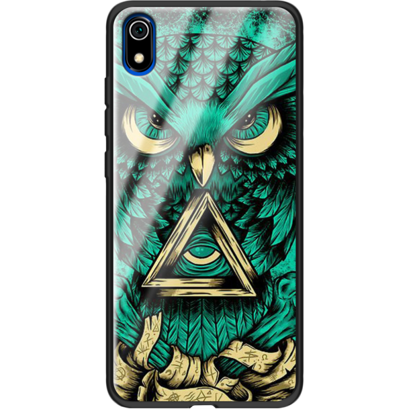 Защитный чехол BoxFace Glossy Panel Xiaomi Redmi 7A Masonic Owl