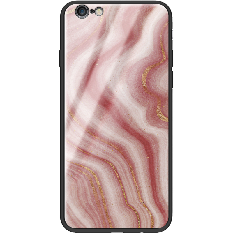 Защитный чехол BoxFace Glossy Panel Apple iPhone 6 / 6s Print Marble