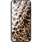 Защитный чехол BoxFace Glossy Panel Apple iPhone 6 / 6s Leopard Fur