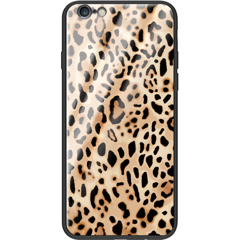 Защитный чехол BoxFace Glossy Panel Apple iPhone 6 / 6s Leopard Print