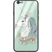 Защитный чехол BoxFace Glossy Panel Apple iPhone 6 / 6s My Unicorn