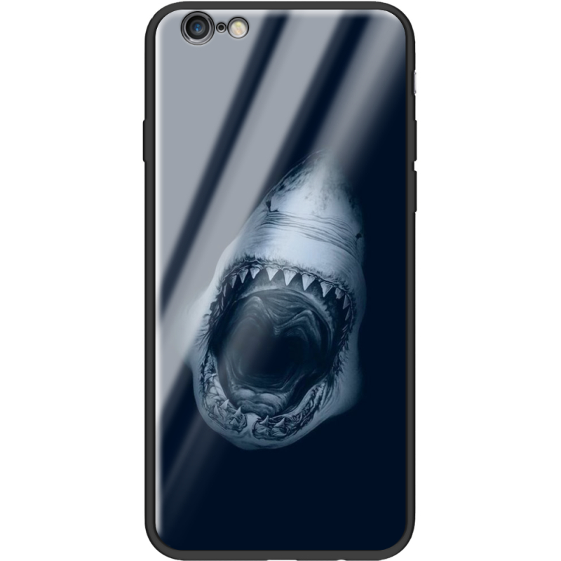 Защитный чехол BoxFace Glossy Panel Apple iPhone 6 / 6s Shark