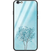 Защитный чехол BoxFace Glossy Panel Apple iPhone 6 / 6s Blue Tree