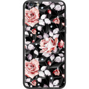 Чехол Prizma Uprint Apple iPhone 6 / 6s Roses on Black