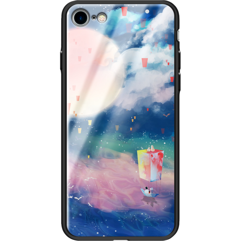 Защитный чехол BoxFace Glossy Panel Apple iPhone 7 / 8 Dreamy Clouds