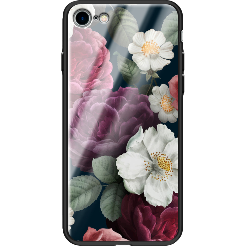 Защитный чехол BoxFace Glossy Panel Apple iPhone 7 / 8 Peonies