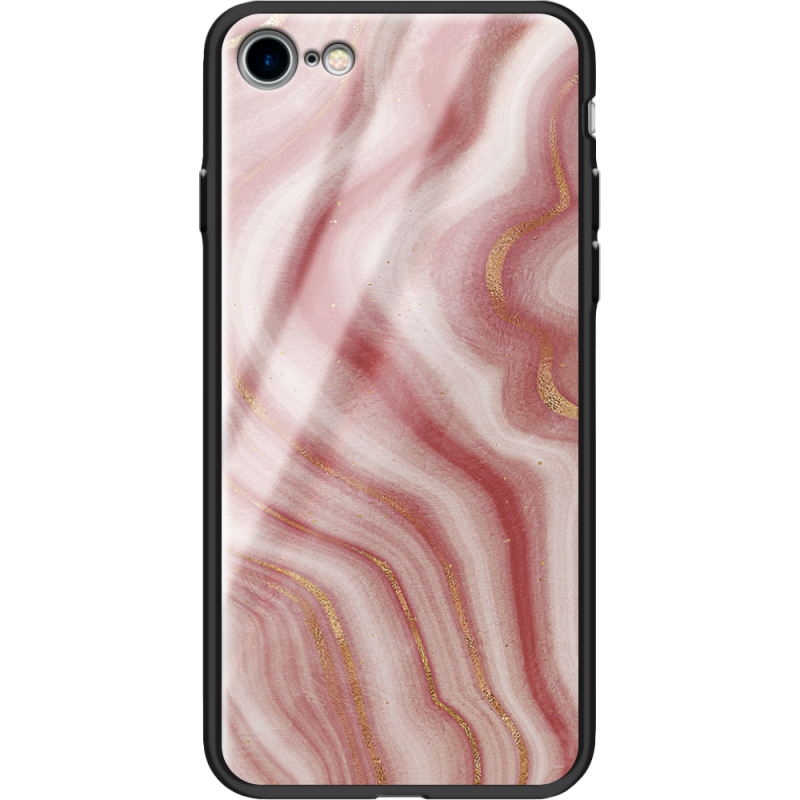 Защитный чехол BoxFace Glossy Panel Apple iPhone 7 / 8 Print Marble