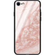 Защитный чехол BoxFace Glossy Panel Apple iPhone 7 / 8 Pink Marble