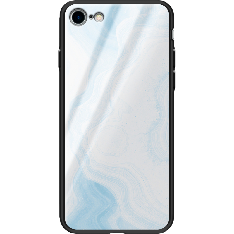 Защитный чехол BoxFace Glossy Panel Apple iPhone 7 / 8 Light Marble