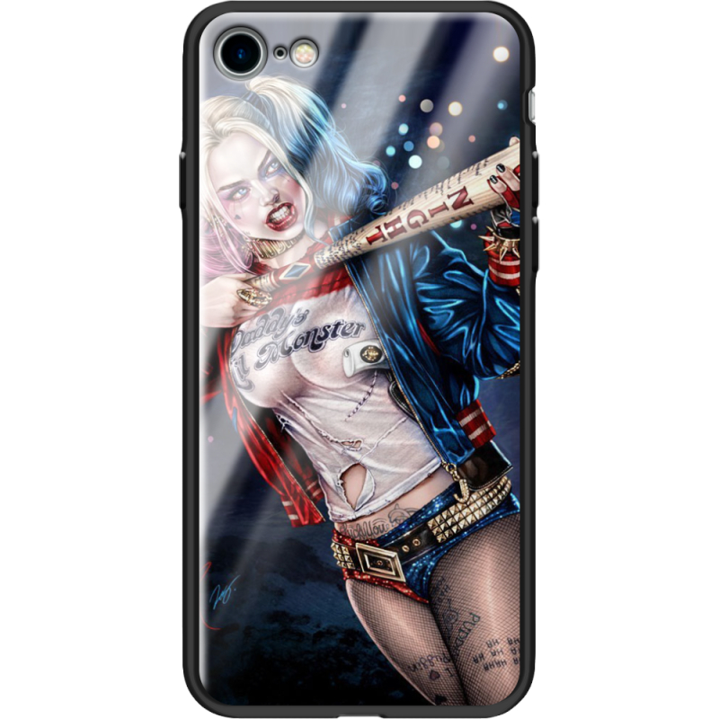 Защитный чехол BoxFace Glossy Panel Apple iPhone 7 / 8 Harley Quinn