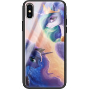 Защитный чехол BoxFace Glossy Panel Apple iPhone X My Little Pony Rarity  Princess Luna