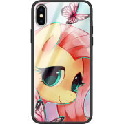 Защитный чехол BoxFace Glossy Panel Apple iPhone X My Little Pony Fluttershy