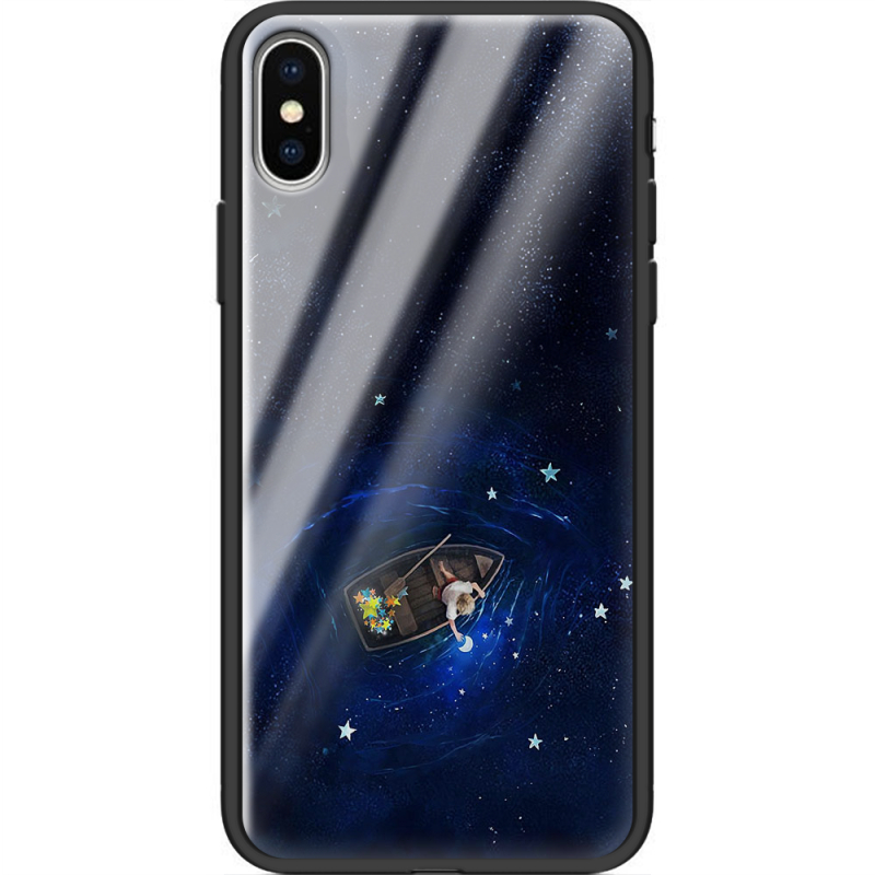 Защитный чехол BoxFace Glossy Panel Apple iPhone X Stars Collector