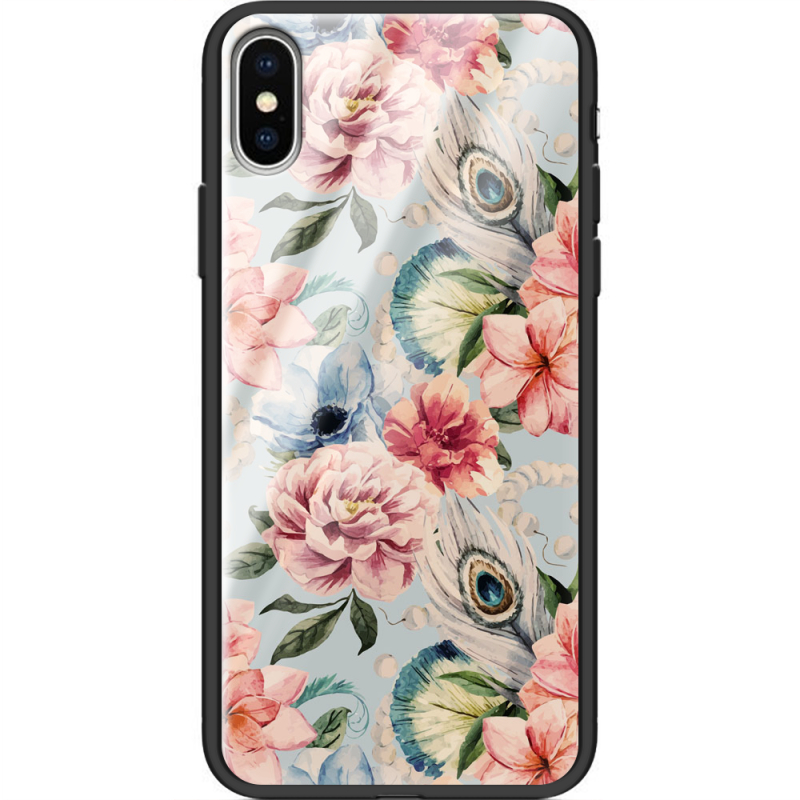 Защитный чехол BoxFace Glossy Panel Apple iPhone X Rosy