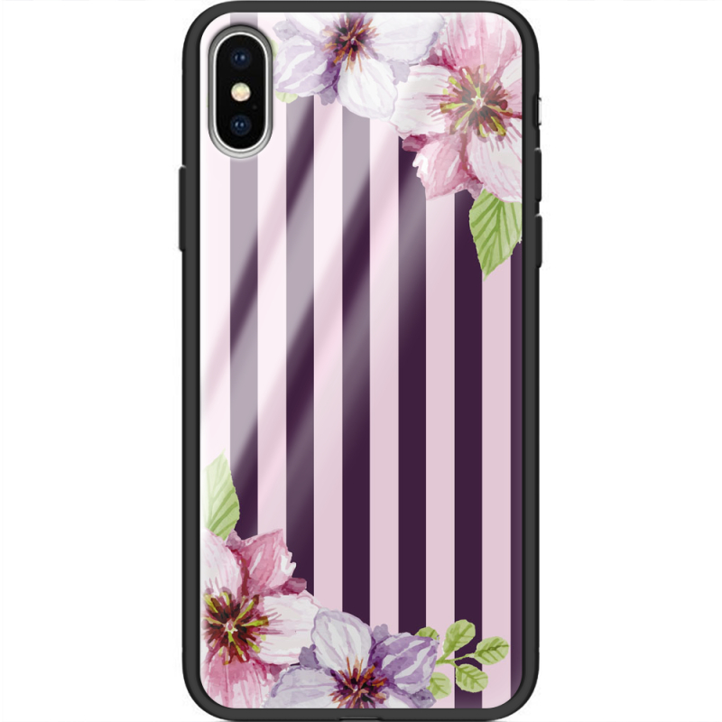 Защитный чехол BoxFace Glossy Panel Apple iPhone X Purple Fantasy