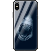 Защитный чехол BoxFace Glossy Panel Apple iPhone X Shark