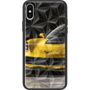 Чехол Prizma Uprint Apple iPhone X Corvette Z06