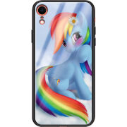 Защитный чехол BoxFace Glossy Panel Apple iPhone XR My Little Pony Rainbow Dash